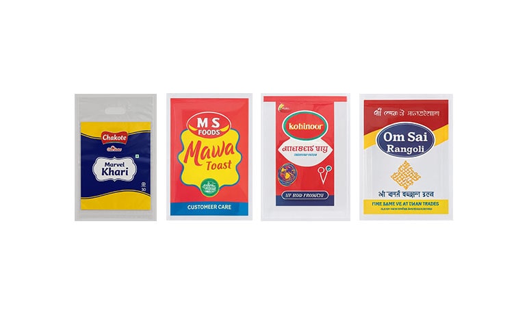 flexo printed pouches